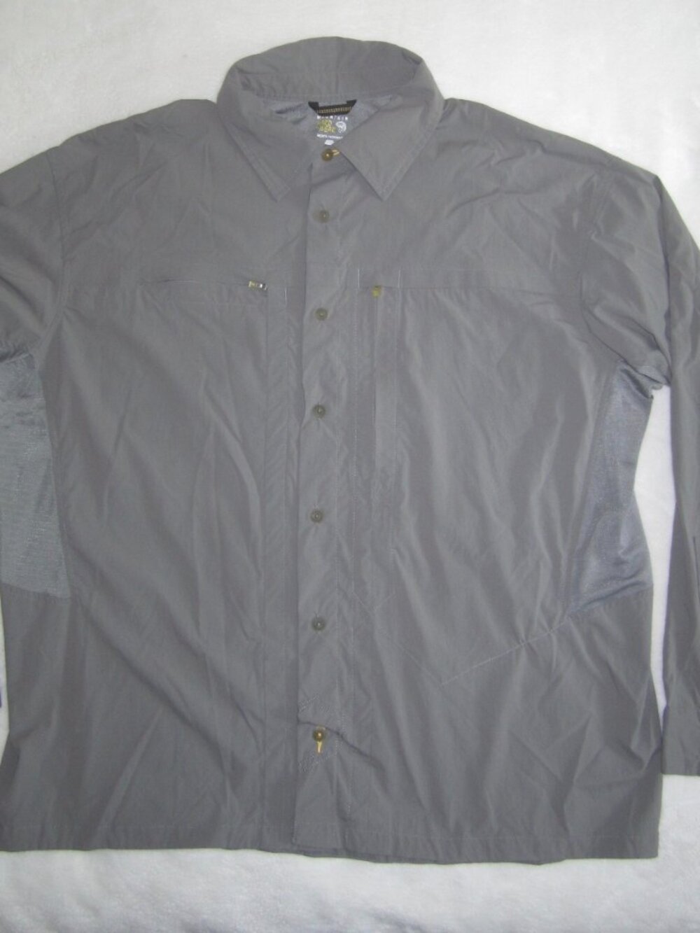 NEW MOUNTAIN HARDWEAR RAVINE Performance Elevated Shirt Long Sleeve Men’s XL